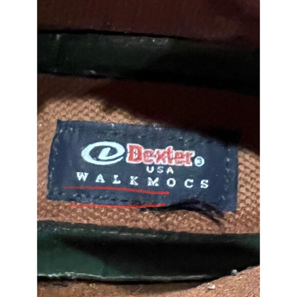 Vintage Dexter Walkmocs Hiking Boots Made In USA Women's Size 8.5 Wide U.S. - Picture 9 of 10